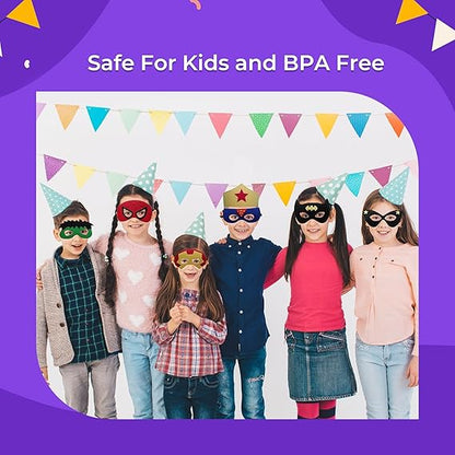 Superhero Masks For Kids Party 35 Pack